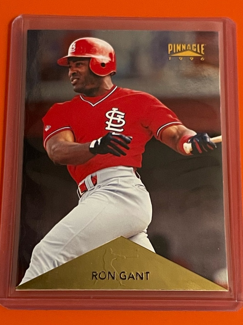 Ron Gant #333 1996 Pinnacle Baseball Trading Card